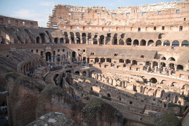 意大利罗马的圆形大剧场图片下载