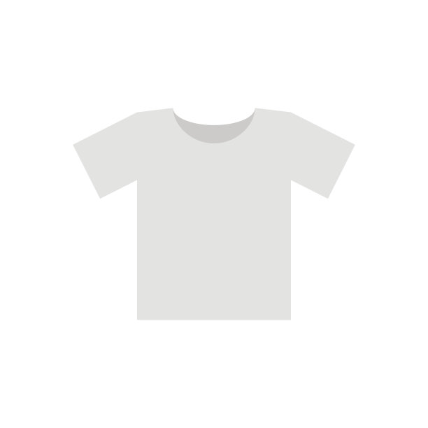 白色t恤，矢量插图图片下载