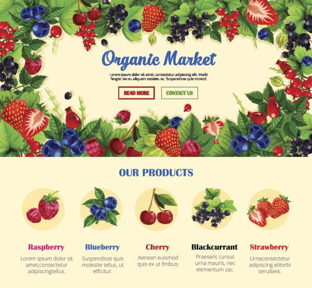 草莓矢量图素材ID：308303316