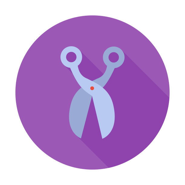 剪平的图标图片下载