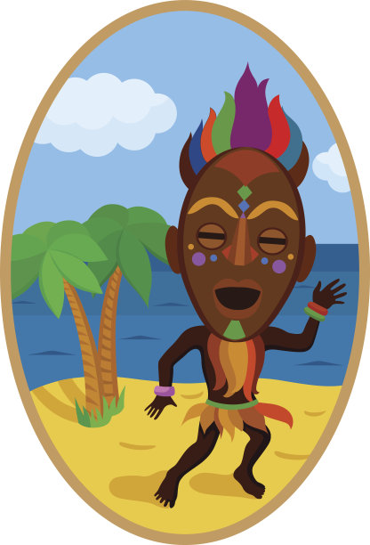 民族风格的贴纸图片下载