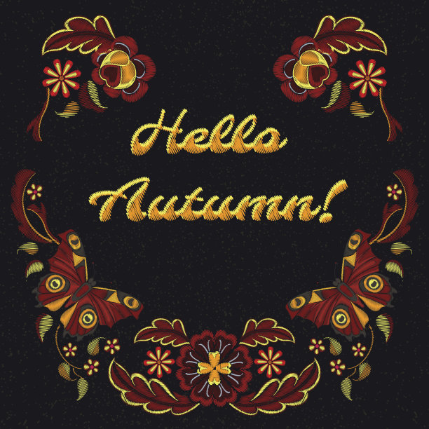 设计刺绣图案图片下载