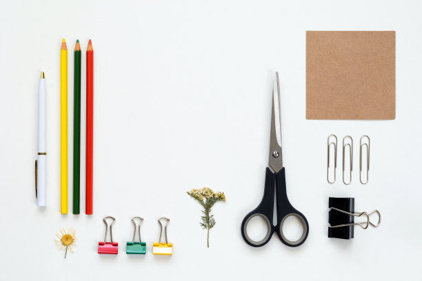 艺术家/设计师工作空间平整图片下载