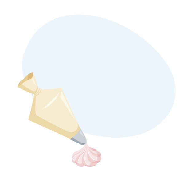 用生奶油装饰蛋糕图片下载