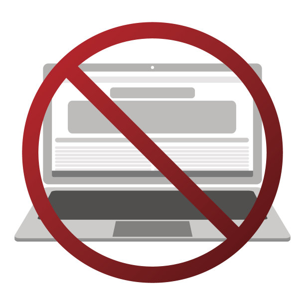 笔记本电脑使用禁止标志隔离图片下载