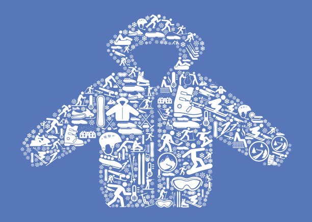 冬季大衣冬季运动乐趣图片下载