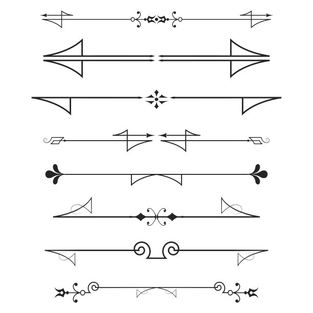 分隔器隔离在白色背景上素材图片