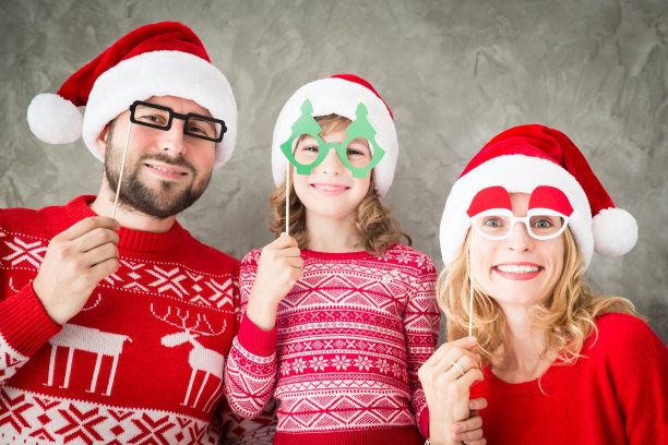圣诞节圣诞节家庭假期冬天图片下载