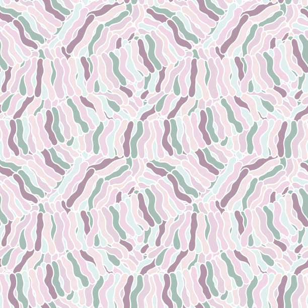 无缝抽象手绘波浪图案，波浪背景。图片下载