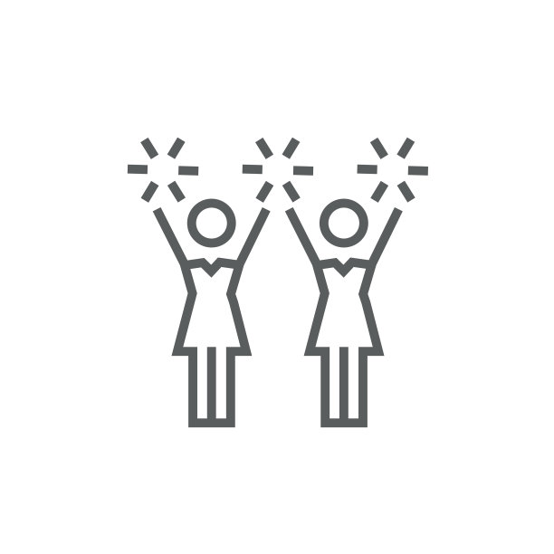 啦啦队行图标图片下载