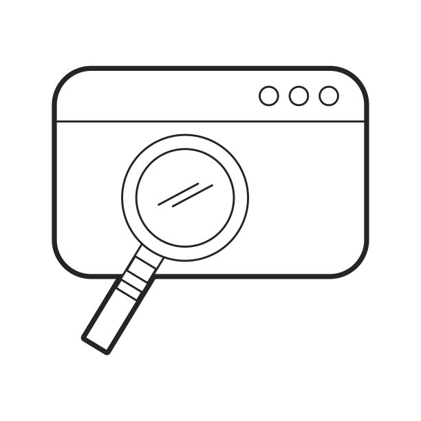 模板网页与放大镜图片下载