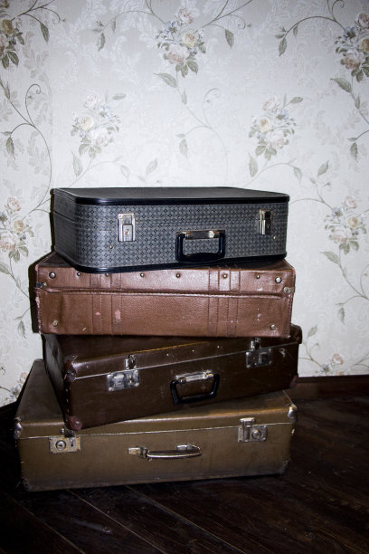 旧的行李箱图片下载