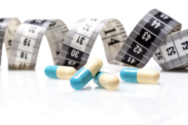 蓝色的减肥药图片下载