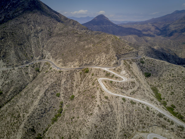 山间公路天线图片下载