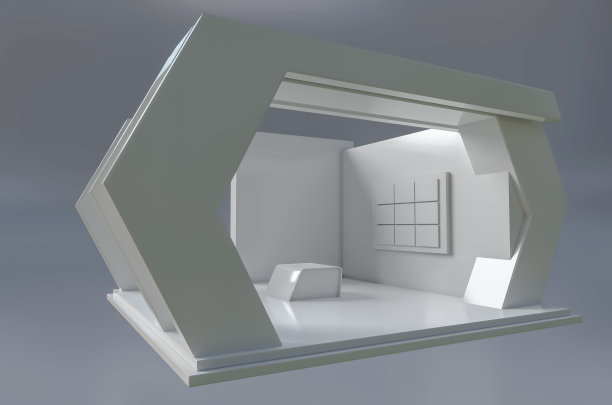 展位3d模板图片下载