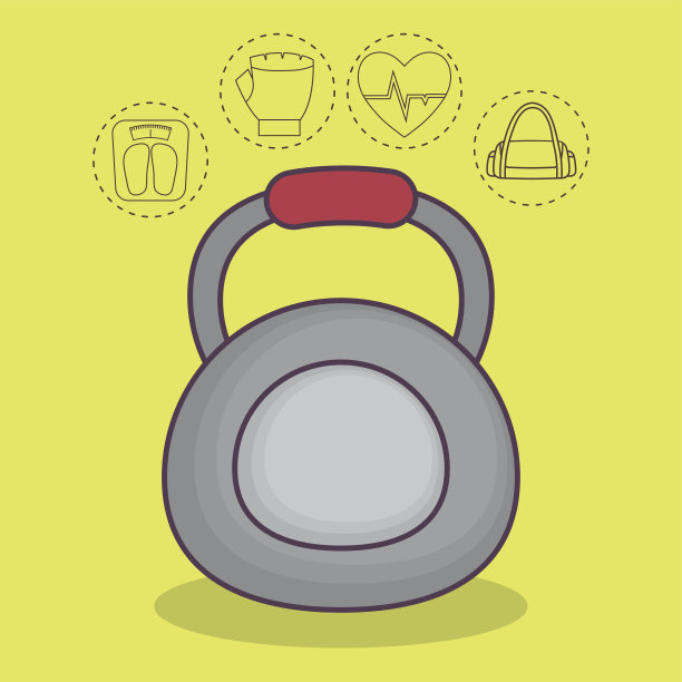 健康健身生活方式设计图片下载