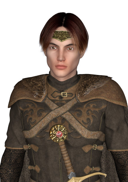 3D渲染童话王子图片下载