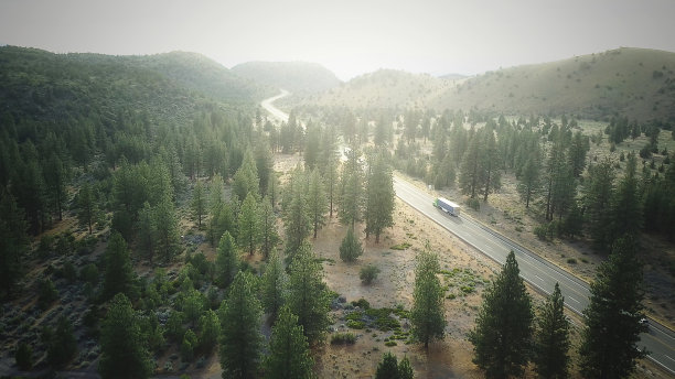 俄勒冈州的鸟瞰图图片下载