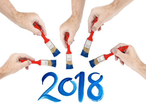 用画笔在窗户上手绘2018图片下载