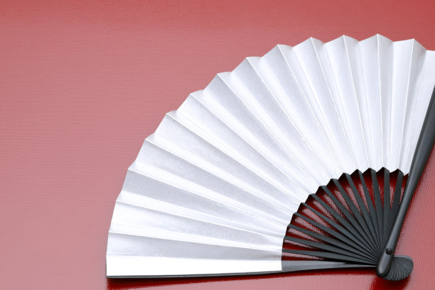 传统银折扇图片下载