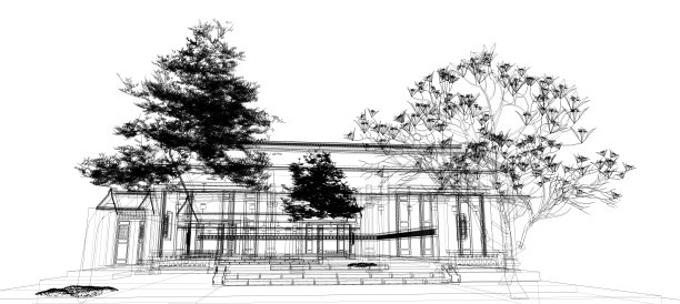 老越南复古/素描3D渲染图像图片下载