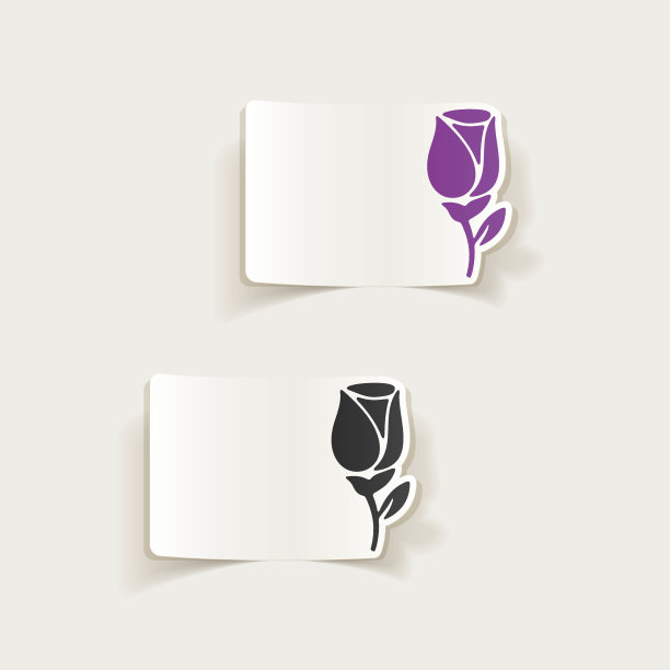 现实主义设计元素:玫瑰图片下载