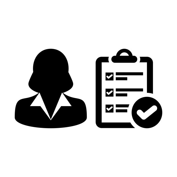 女人人清单图标矢量平韵字形象形文字符号图片下载