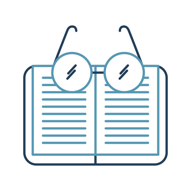 实验眼镜和课本图片下载