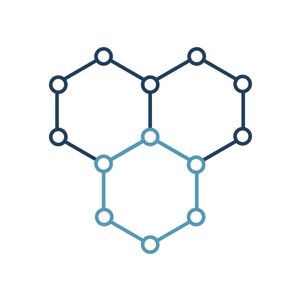 结构分子孤立图标图片下载