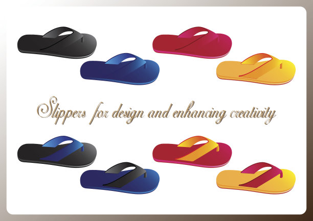 拖鞋设计图片下载
