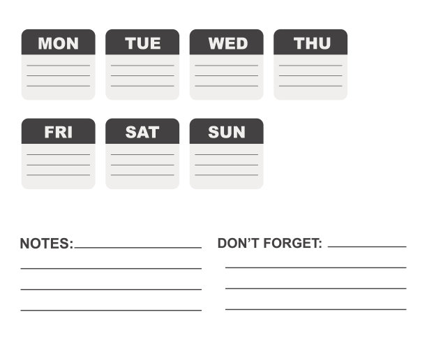 日历周图片下载