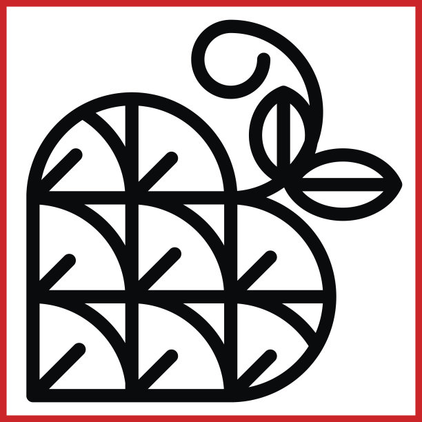 图标插图花啤酒花，在平面线/轮廓描边图标风格。图片下载