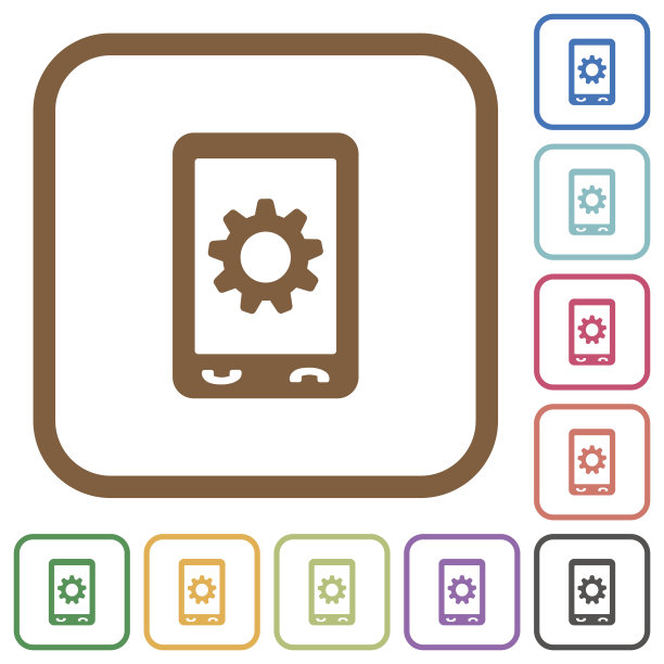 移动设置简单图标图片下载