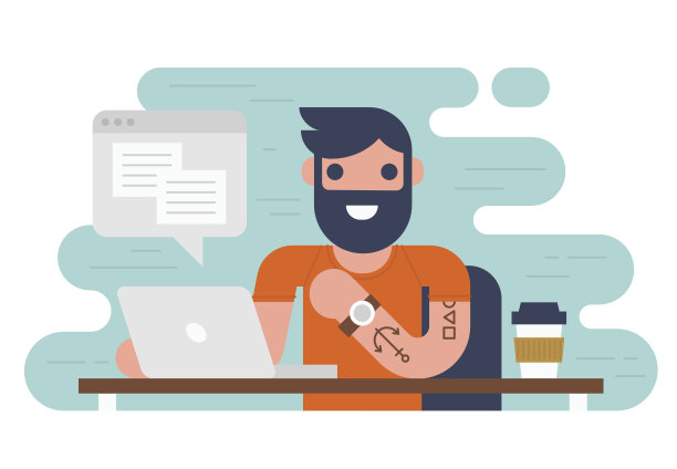 用电脑工作图片下载