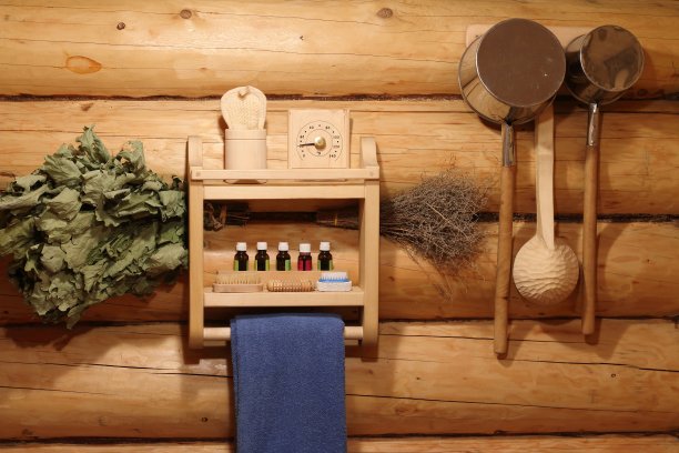 俄国浴的内部。图片下载