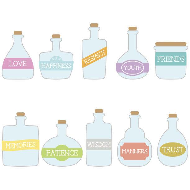 金钱不能在白色背景下瓶子图片下载