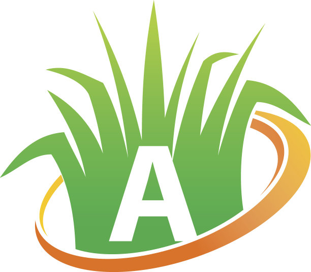草坪护理中心首字母A标志图片下载