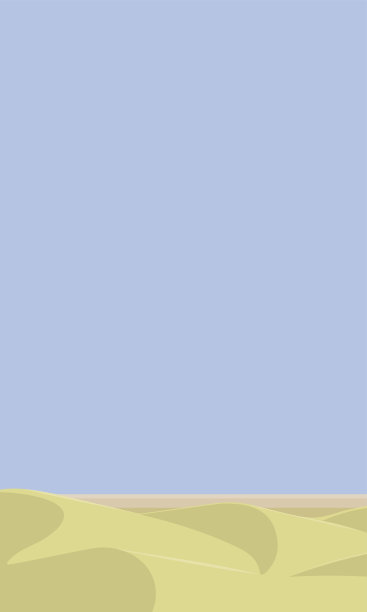 沙漠中的沙丘。图片下载