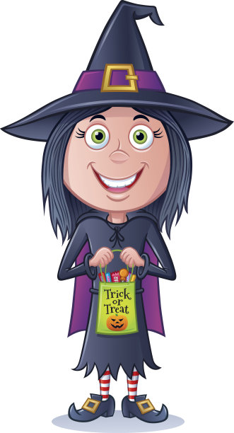 巫婆不给糖就捣蛋图片下载