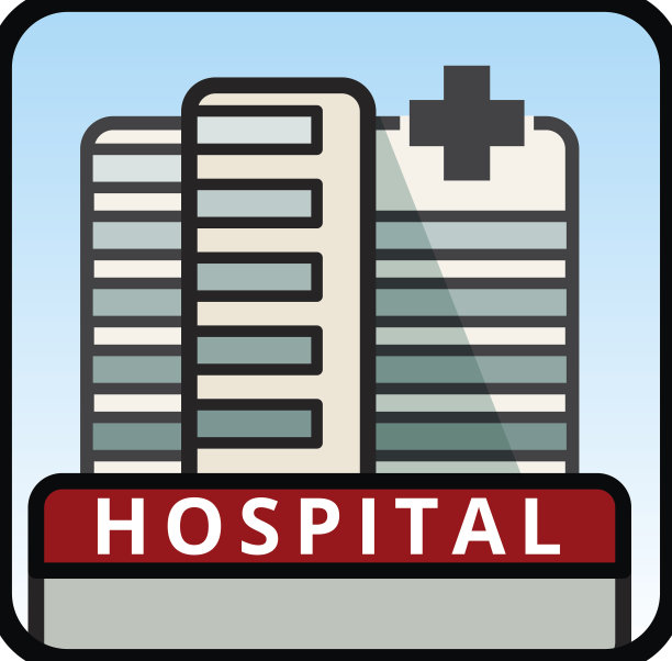 大型医院的建筑图片下载