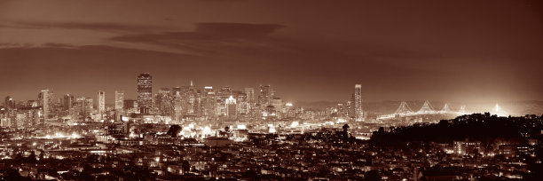 旧金山的天际线图片下载
