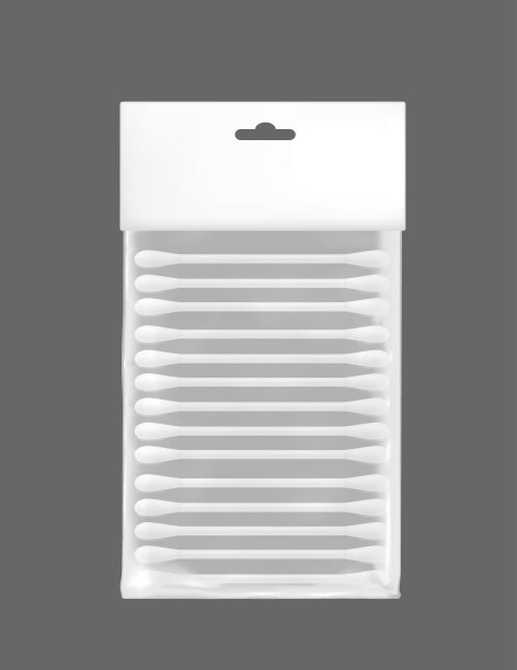 用棉签纸盒包装图片下载