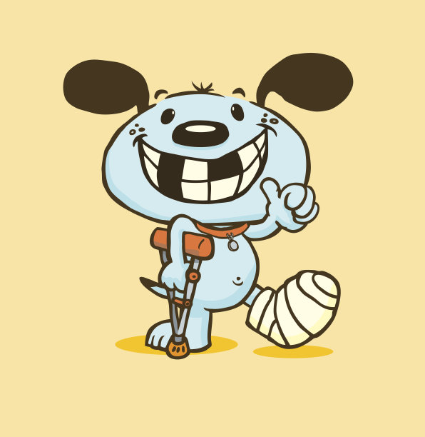 受伤的狗图片下载