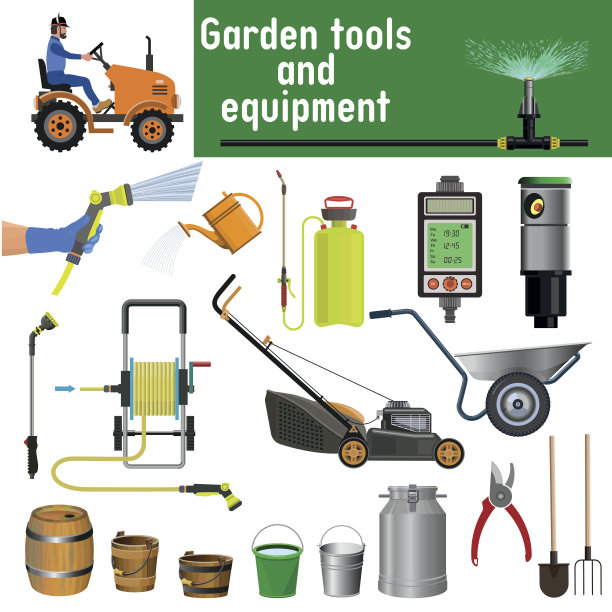 园艺工具及设备图片下载