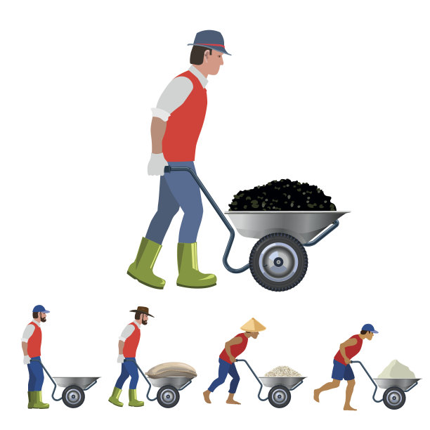 农民用手推车图片下载