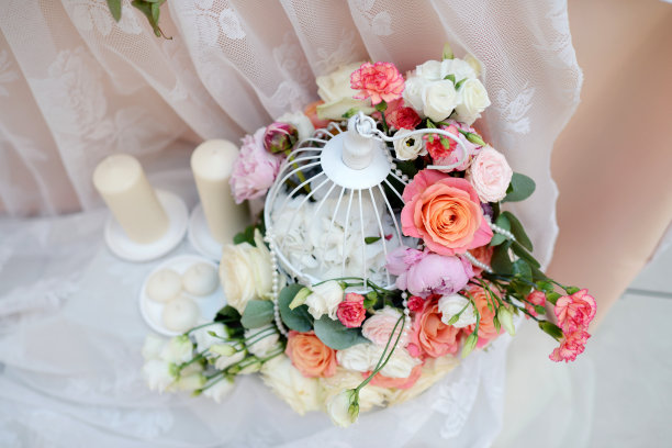 美丽的结婚餐厅图片下载