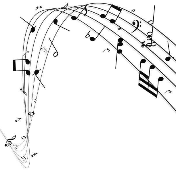 音乐的音符图片下载