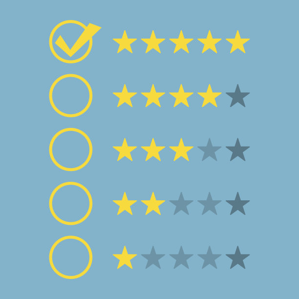 评级的恒星图片下载