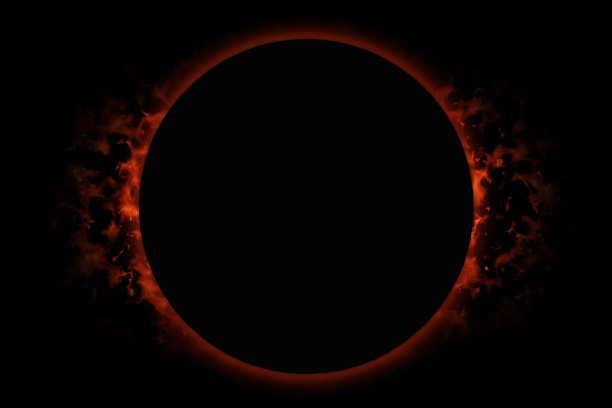 日全食图片下载