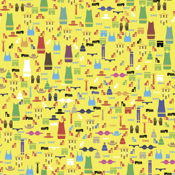 衣服无缝模式图片下载